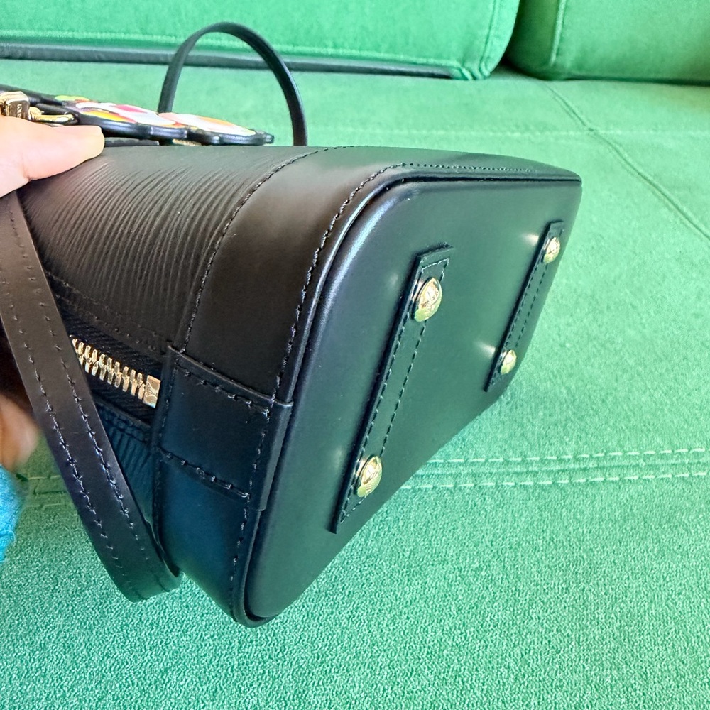 LOUIS VUITTON LV X TM Monogram Superflat Alma BB in Black - Picture 6 of 11